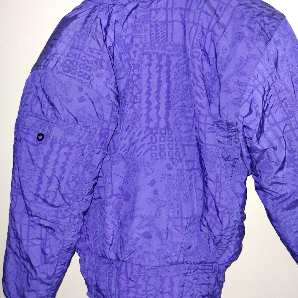 Vintage Purple Jacket Size Medium